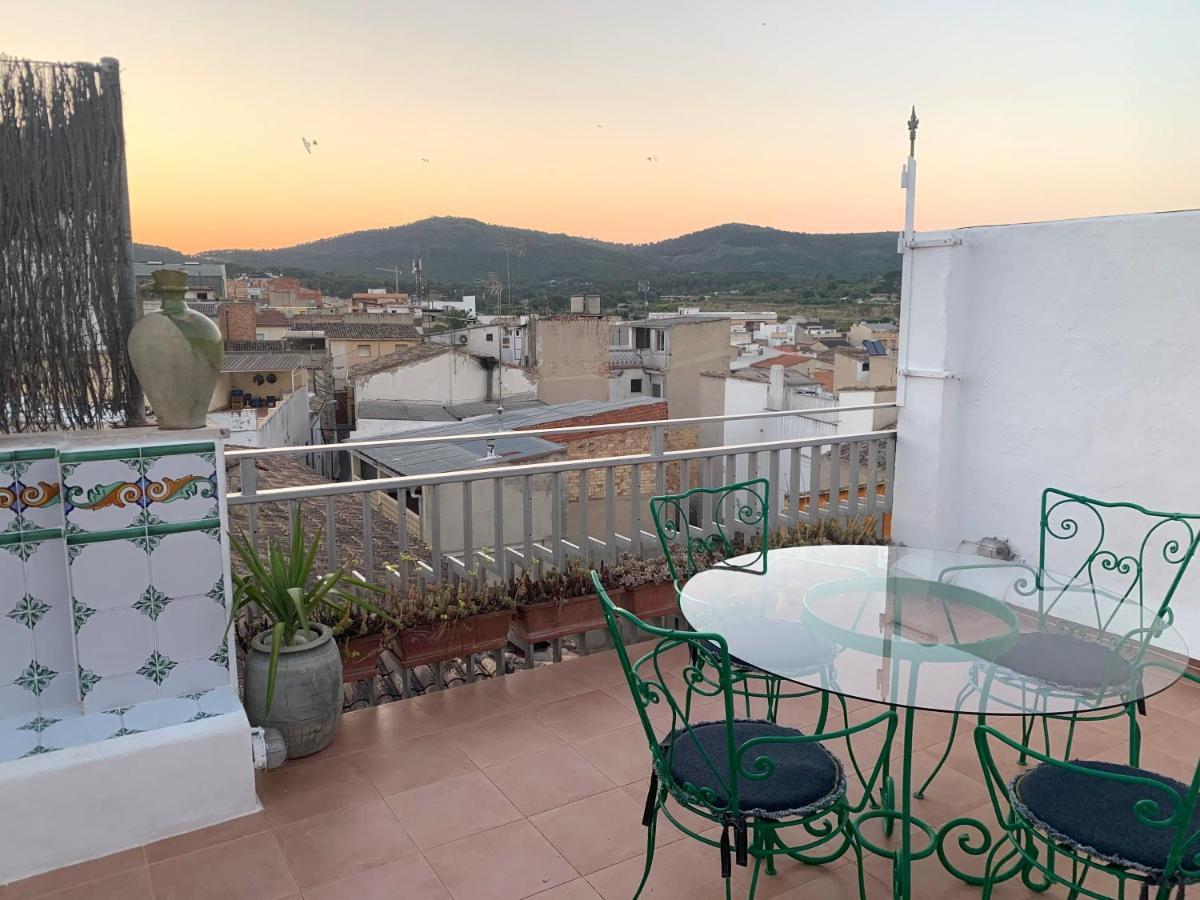 Atico Con Vistas En L'Olleria Apartamento Exterior foto
