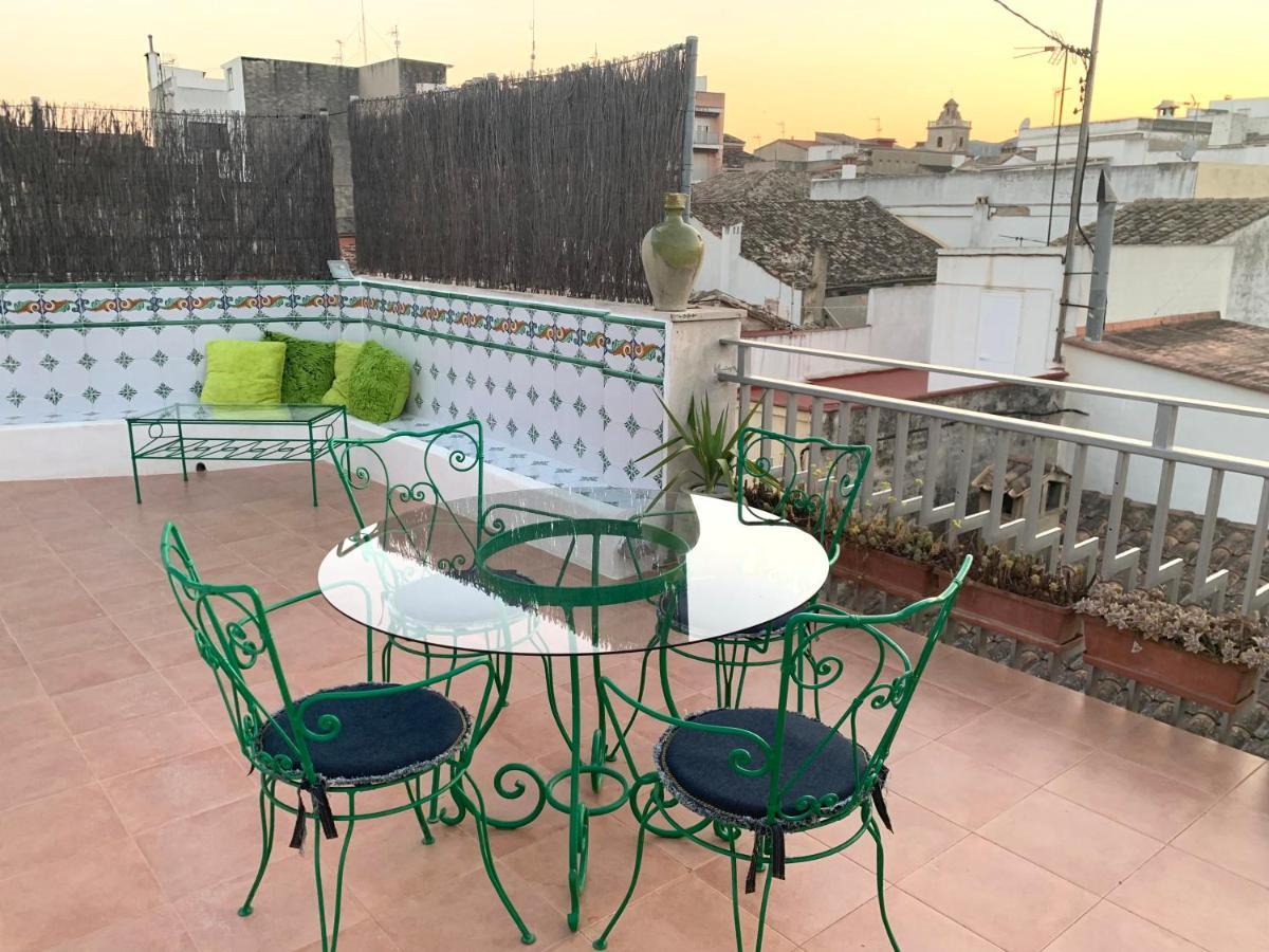 Atico Con Vistas En L'Olleria Apartamento Exterior foto