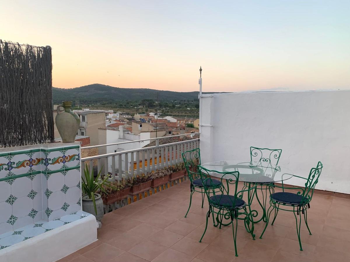 Atico Con Vistas En L'Olleria Apartamento Exterior foto